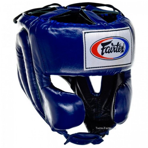Боксерский шлем Fairtex "Mexican Style" (HG-8 blue)